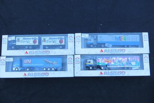 2 Albedo vrachtwagens 1 : 87 HO in OVP modelspoor, Hobby en Vrije tijd, Modelauto's | 1:87, Zo goed als nieuw, Bus of Vrachtwagen