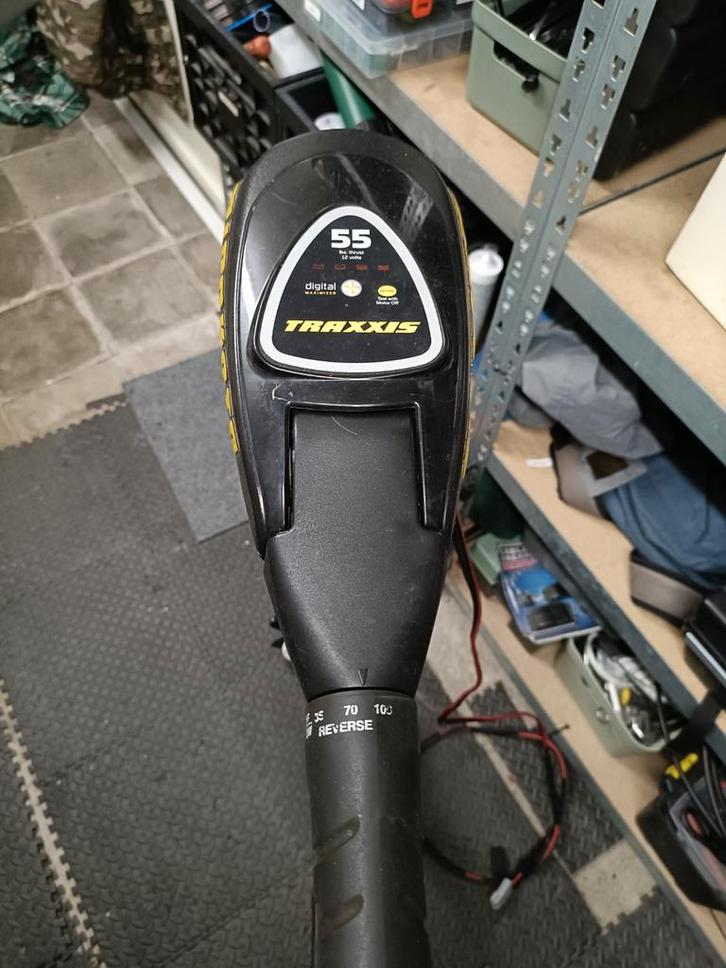 Minnkota traxxis backtroller 55lbs, Watersport en Boten, Hengelsport | Roofvissen, Zo goed als nieuw, Overige typen, Ophalen