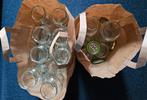 28 Hak groente potjes 370 ml e.a, Huis en Inrichting, Keuken | Potten en Pannen, Ophalen, Zo goed als nieuw, Glas, Pot, Bus of Blik
