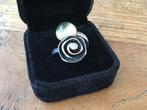 Zilveren ring, Sieraden, Tassen en Uiterlijk, Ringen, Ophalen of Verzenden, Zo goed als nieuw, Zilver, Dame