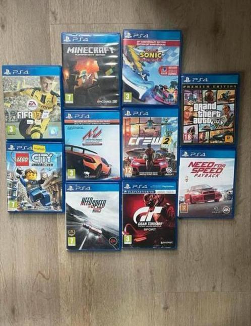 diverse PS4 Games, Spelcomputers en Games, Games | Sony PlayStation 4, Zo goed als nieuw, 3 spelers of meer, Vanaf 3 jaar, Ophalen of Verzenden