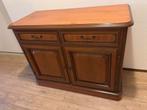 Massief houten dressoir in notenhout, 100 tot 150 cm, Ophalen of Verzenden, Zo goed als nieuw, Minder dan 100 cm