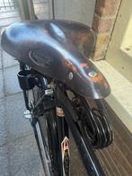 Lepper, fietszadel, Fietsen en Brommers, Gebruikt, Oldtimer, Lepper, Ophalen of Verzenden