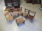 5 Kinderstoeltjes en een Bankje, Ophalen of Verzenden, Gebruikt, Overige typen