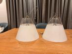 Lucitalia Pragma Hanglamp - een paar van twee, Gebruikt, 25 tot 50 cm, Wit, Ophalen of Verzenden
