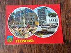 oude ansichtkaart groeten uit Tilburg, Ophalen of Verzenden, Voor 1920, Noord-Brabant