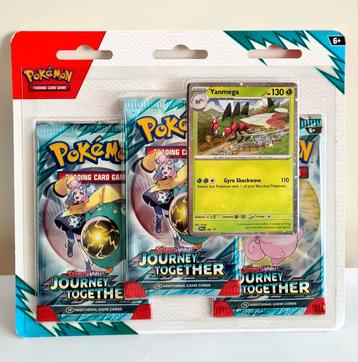 Gesealde Pokémon Journey Together 3 Pack Blister  beschikbaar voor biedingen