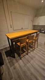 Hoge tafels + barstoelen - horeca inrichting, Huis en Inrichting, Barren, Ophalen, Gebruikt