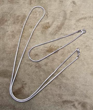 Zilveren Ketting & Armband Set - 925 Zilver beschikbaar voor biedingen