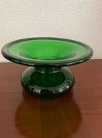 19e eeuwse Kwispedoor van groen glas, Ophalen of Verzenden