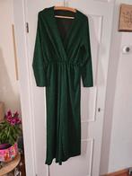 Groene jumpsuit  glitter, Kleding | Dames, Jumpsuits, Ophalen of Verzenden, Zo goed als nieuw, Maat 38/40 (M), Groen