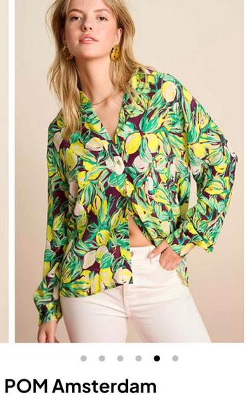 Nieuwe blouse van POM met prijskaartje. beschikbaar voor biedingen