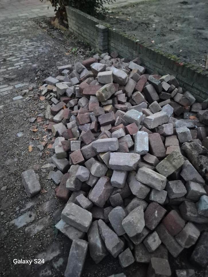 Gebakken Klinkers - Tuinbestrating, Tuin en Terras, Tegels en Klinkers, Gebruikt, Klinkers, Overige materialen, Minder dan 5 m²