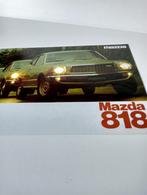 Mazda 818 Brochure - Zeldzaam!, Mazda, Nieuw, Ophalen of Verzenden, Mazda