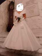 Trouwjurk mt 38/40., Kleding | Dames, Trouwkleding en Trouwaccessoires, Ophalen, Gedragen, Wit, Trouwjurk