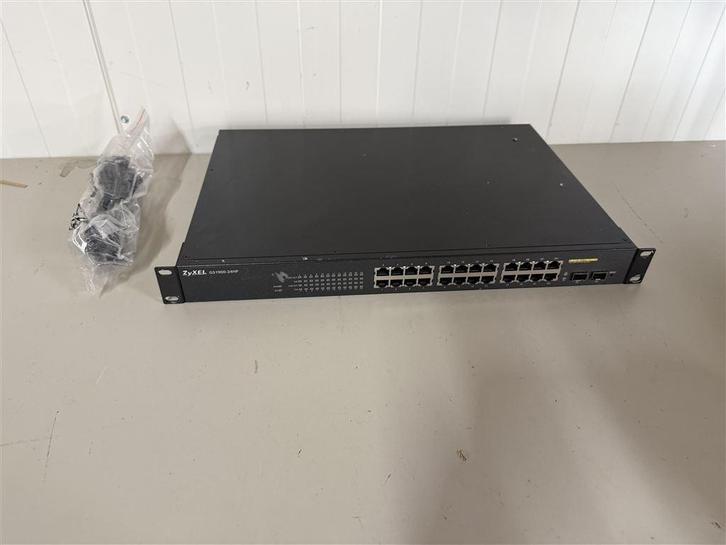 ZyXEL GS1900-24HP 24 poorts PoE 170W Gigabit Ethernet Smart, Computers en Software, Netwerk switches, Zo goed als nieuw, Ophalen of Verzenden