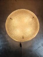Kaiser Leuchten XXL plaffonnaire, Ophalen, Zo goed als nieuw, Glas, Mid Century Modern