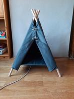 Kattenmand Tipi tent grijs, Dieren en Toebehoren, Ophalen of Verzenden, Zo goed als nieuw