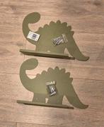 Dino dinosaurus wandplankjes wandplanken metaal, Ophalen of Verzenden, Overige thema's, Overige typen