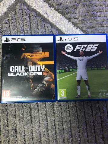 Call of Duty & FC25 PS5 Games beschikbaar voor biedingen