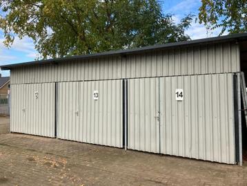 garagebox / opslagruimte te huur, afgesloten terrein, 15 m2 beschikbaar voor biedingen