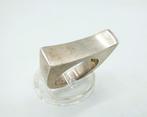 Zilveren designring, Look!, Amsterdam. 17,5 mm, Sieraden, Tassen en Uiterlijk, Info@zilverwebsite.nl, Verzenden, Zo goed als nieuw