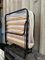 Opklapbed / Logeerbed - Eenpersoons, Verstelbaar, 90 cm, Eenpersoons, Zwart