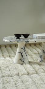 Calacatta Viola marmeren coffee table / salontafel, Ophalen, 50 tot 100 cm, Zo goed als nieuw, Minder dan 50 cm