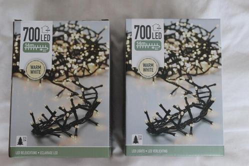 Nieuwe sets LED 's 700 Kerstverlichting, Tuin en Terras, Buitenverlichting, Nieuw, Kunststof, Minder dan 50 watt, Zonne-energie