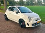 Fiat 500 1.2 Abarth Sport Design Leder|Airco|Carplay LED, Auto's, Gebruikt, 4 cilinders, 840 kg, 4 stoelen
