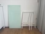 GRATIS - Ikea kaptafel (Lerberg/Glasholm), Huis en Inrichting, Ophalen, 100 tot 150 cm, Glas, Minder dan 100 cm