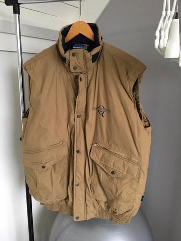 Outdoor bodywarmer maat M, beige/kaki beschikbaar voor biedingen