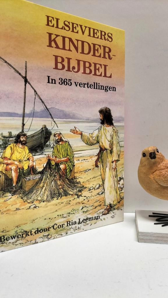 Leeman, Cor Ria; Elseviers Kinderbijbel (in 365 vertellingen, Boeken, Godsdienst en Theologie, Gelezen, Christendom | Protestants