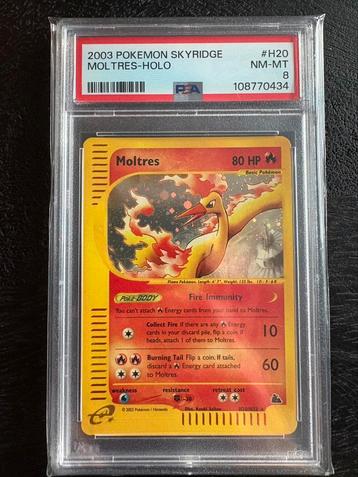 Moltres H20/H32 | Skyridge | PSA 8 beschikbaar voor biedingen