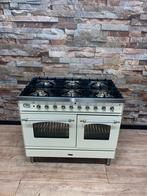 Luxe Boretti Fornuis 6 pits met dubbele oven 100 cm, Witgoed en Apparatuur, Fornuizen, Fornello Esperta, Ophalen of Verzenden