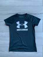 Under Armour t-shirt YLG(149-160), Verzenden, Zwart, Under Armour, Zo goed als nieuw