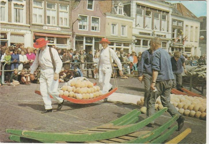 ALKMAAR Kaasmarkt, Verzamelen, Ansichtkaarten | Nederland, Ongelopen, Noord-Holland, 1960 tot 1980, Verzenden