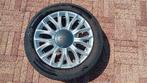 Fiat 500 velgenset, Auto-onderdelen, Banden en Velgen, Ophalen, 15 inch, 185 mm, Band(en)