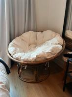 Papasan stoel, Huis en Inrichting, Stoelen, Ophalen, Bruin, Riet of Rotan, Zo goed als nieuw