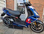 Peugeot Speedfight 3 Snor Blauw Kenteken 2 takt 2010, Fietsen en Brommers, Snorfietsen en Snorscooters, Ophalen, Gebruikt, Benzine