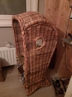 Rotan Riet strandstoel uniek design, Ophalen, Bruin, Riet of Rotan, Zo goed als nieuw