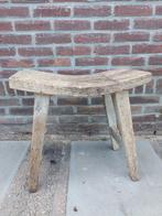 Houten Kruk - Rustiek & Charmant, Ophalen, Gebruikt, Hout