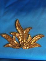 Paillet applicatie bruin, Hobby en Vrije tijd, Naaien en Fournituren, Ophalen of Verzenden, Nieuw, Applicatie