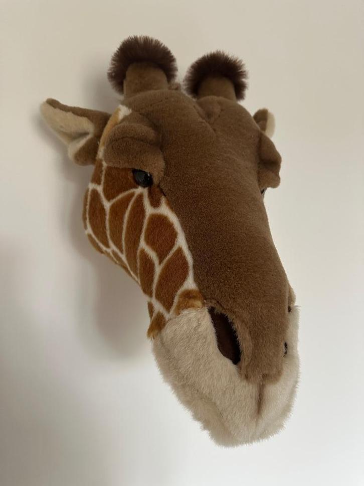 Wild and Soft - dierenkop giraf, Kinderen en Baby's, Kinderkamer | Inrichting en Decoratie, Zo goed als nieuw, Wanddecoratie, Ophalen