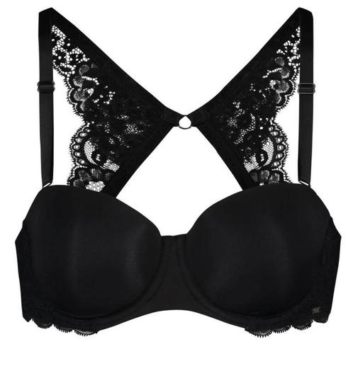 Lace back detail van Hunkemöller, Kleding | Dames, Ondergoed en Lingerie, Overige typen, Zwart, Ophalen of Verzenden