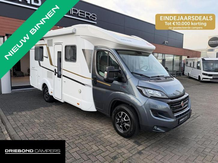 Eura mobil 675 SB Profila * 9-Traps Automaat Luifel Lift-Fie, Caravans en Kamperen, Campers, Bedrijf, tot en met 4, Half-integraal