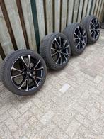 Aluminium velgen met winterbanden 225/45 R18 TPMS, Auto-onderdelen, Banden en Velgen, Ophalen, 18 inch, Gebruikt, Banden en Velgen