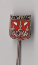 Antwerpen emaille Stadswapen speldje, Verzamelen, Speldjes, Pins en Buttons, Gebruikt, Niet vindbaar, Niet vindbaar, Speldje of Pin