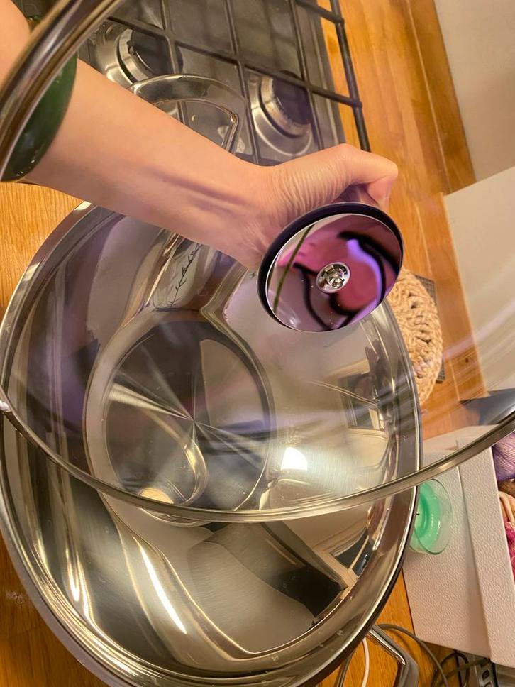 Nieuwe WMF wokpan 36cm - Nooit gebruikt!, Huis en Inrichting, Keuken | Potten en Pannen, Nieuw, Wok, Rvs, Inductieplaat, Ophalen