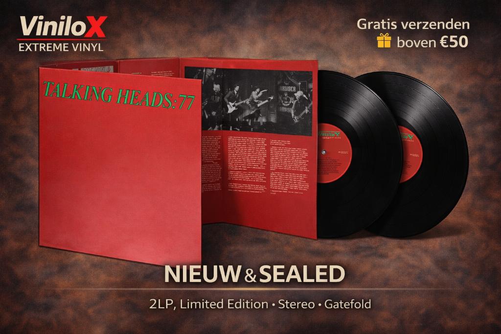 Talking Heads – Talking Heads: 77 | 2LP Gatefold | Sealed, Ophalen of Verzenden, Nieuw in verpakking, 12 inch, Poprock